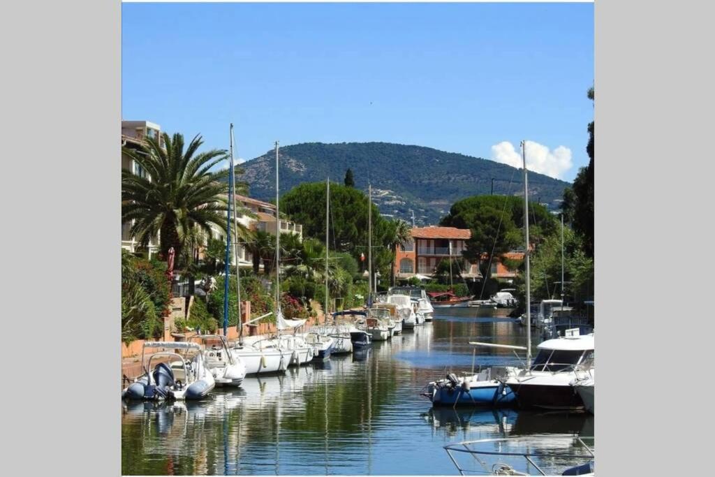 2 Bedrooms, 15 Min Walk To Beach, Ac, Pool & Fiber Internet In A Quiet, Private Gated Domain 5Kms To St Tropez Cogolin Εξωτερικό φωτογραφία